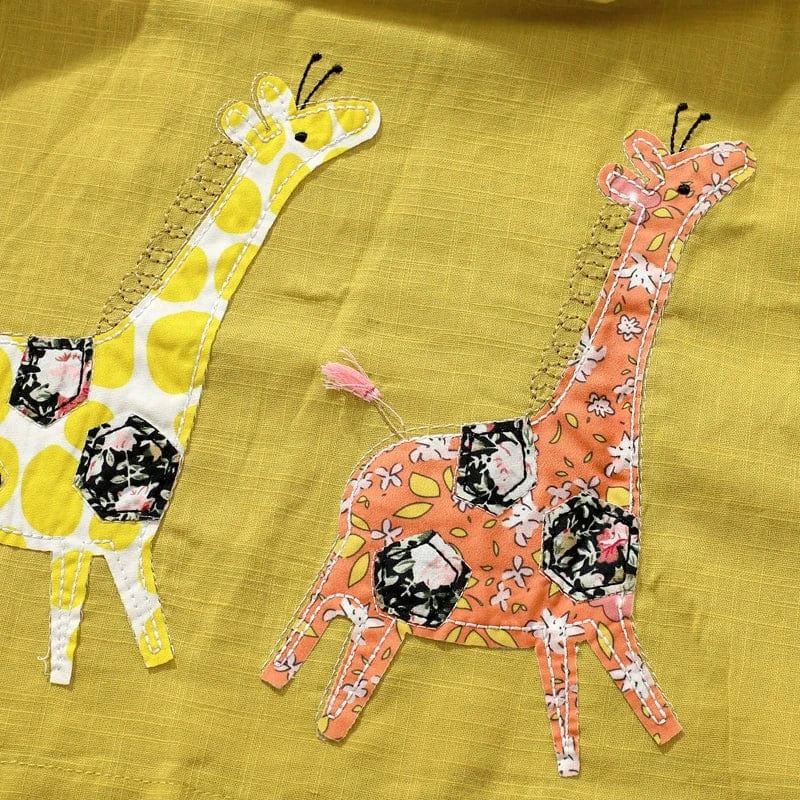 Trendy Kids Apparel Kids Clothing Girls' Elegant Giraffe Dress for Fancy Occasions