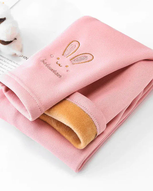 Trendy Kids Apparel Kids Clothing Girls Fleece-Lined Thermal Winter Leggings