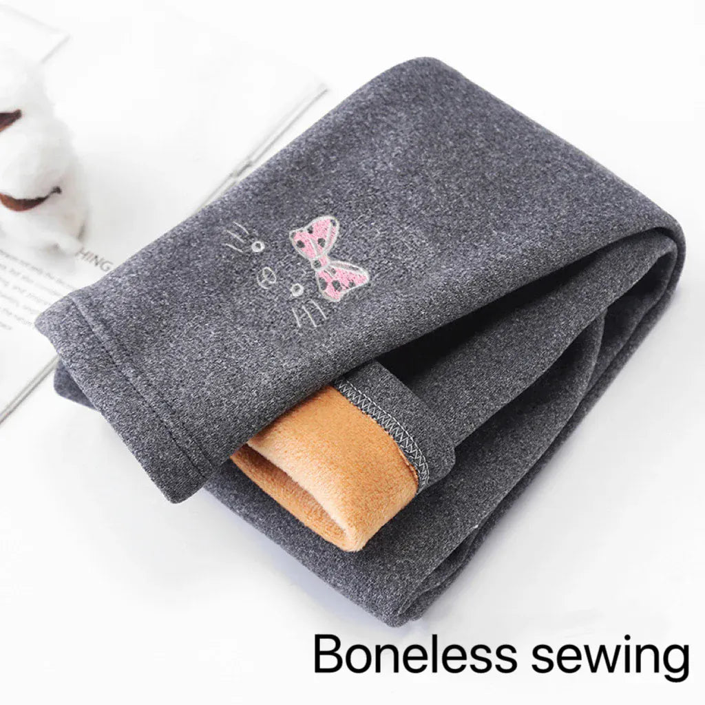 Trendy Kids Apparel Kids Clothing Girls Fleece-Lined Thermal Winter Leggings
