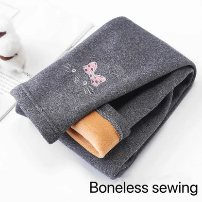 Trendy Kids Apparel Kids Clothing Girls Fleece-Lined Thermal Winter Leggings