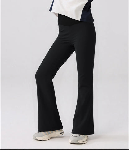 Trendy Kids Apparel Kids Clothing Girls High Waist Flared Yoga Leggings