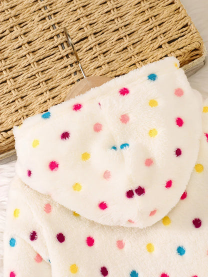 Trendy Kids Apparel Kids Clothing Girls' Hooded Flannel Dress