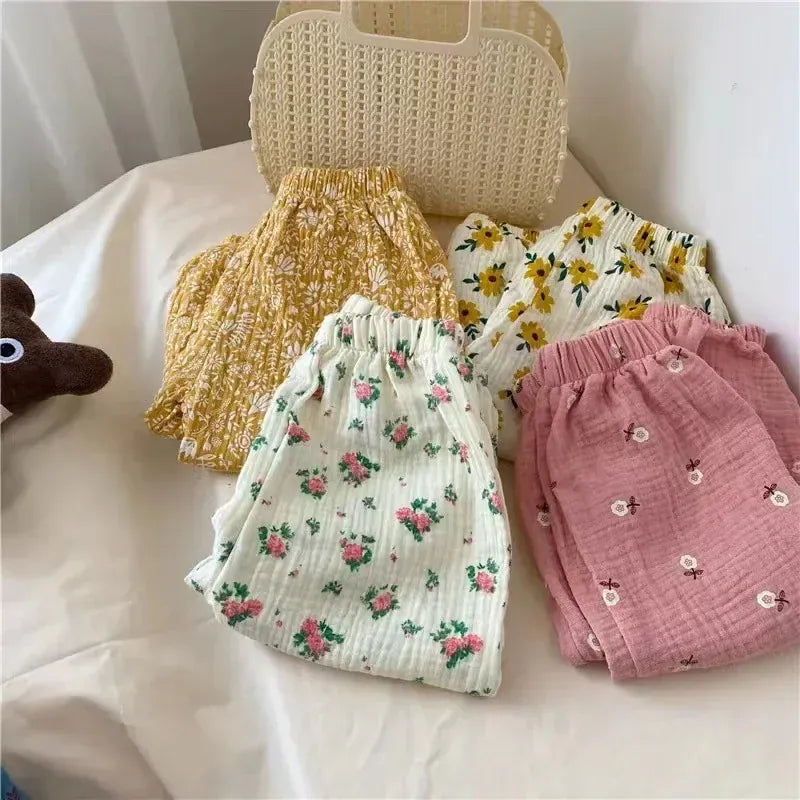 Trendy Kids Apparel Kids Clothing Girls Organic Cotton Pants