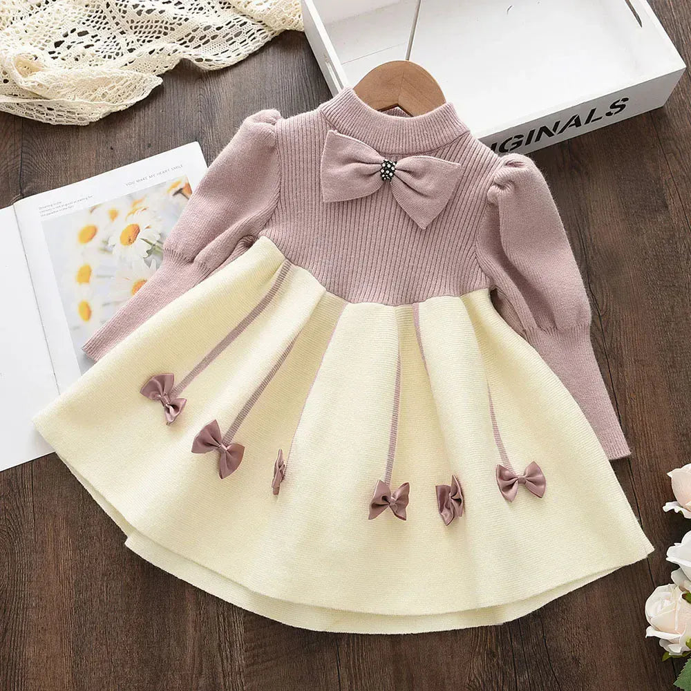 Trendy Kids Apparel Kids Clothing Girls Princess Sweater Dress