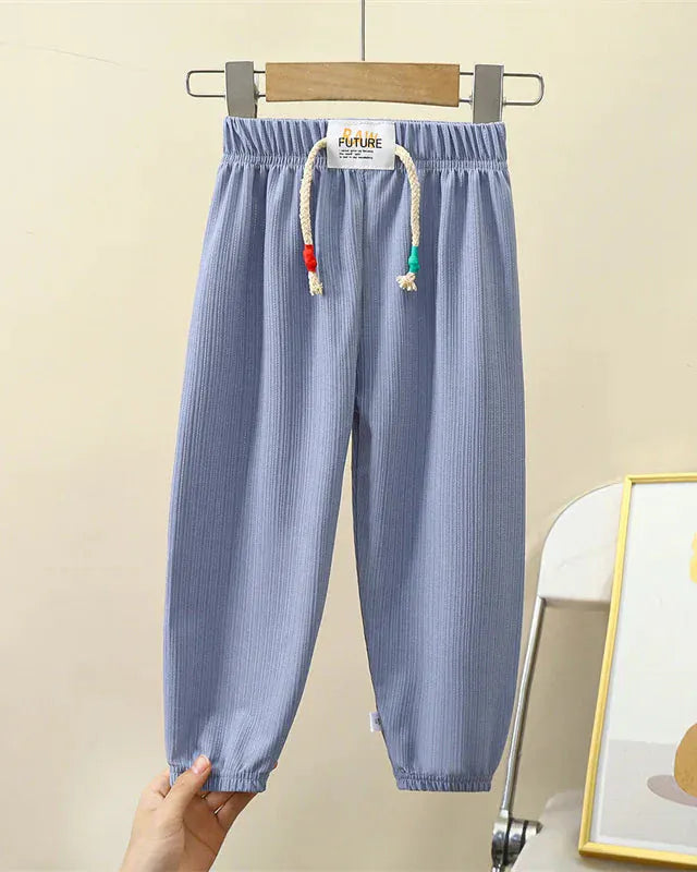 Trendy Kids Apparel Kids Clothing Girls' Solid Color Soft Casual Sport Pants