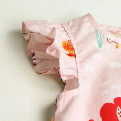 Trendy Kids Apparel Kids Clothing Girls Summer Flower Dress