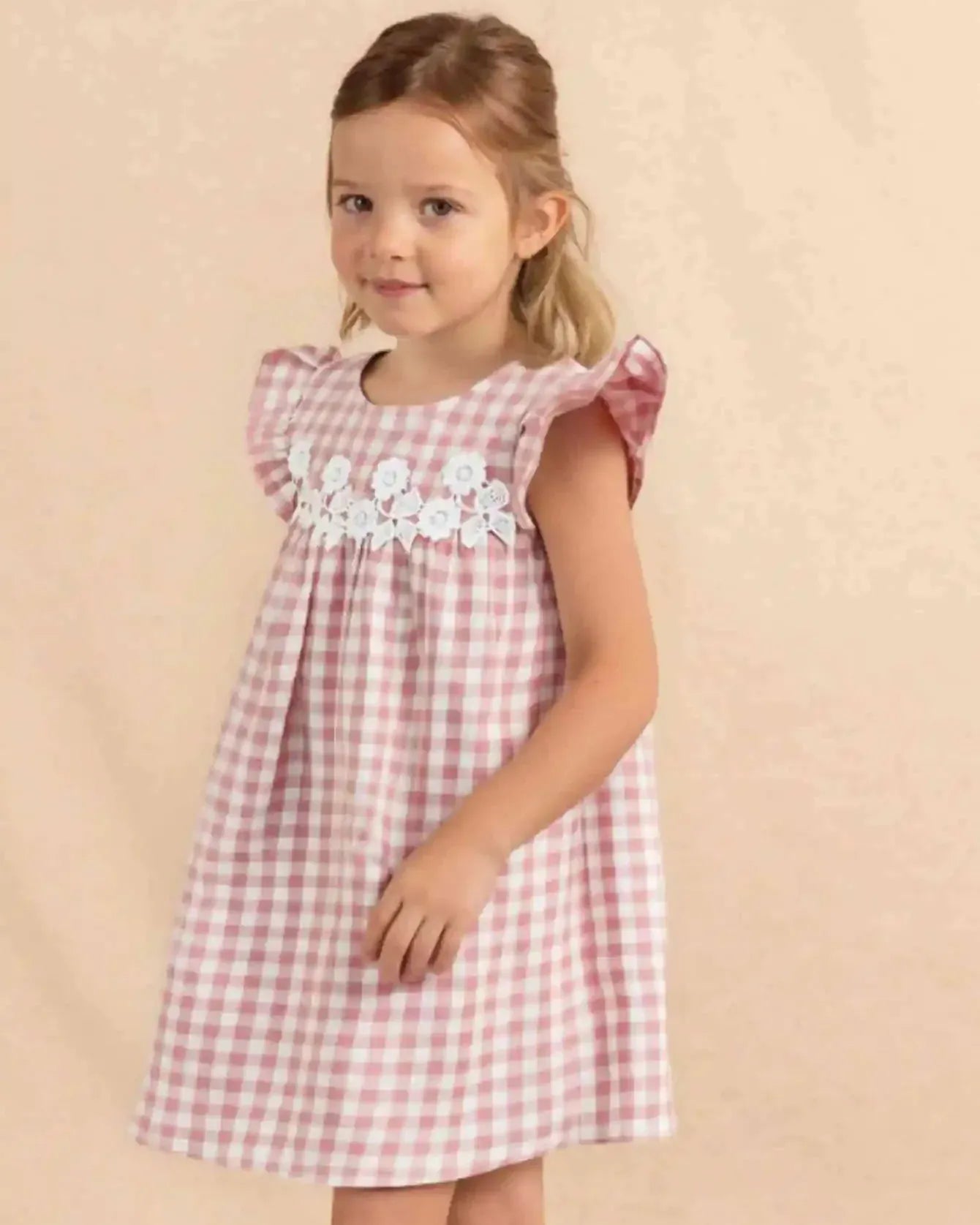 Trendy Kids Apparel Kids Clothing Girls Summer Plaid Dress
