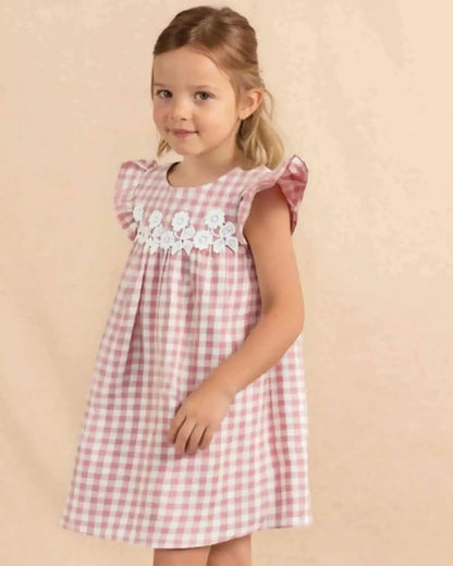 Trendy Kids Apparel Kids Clothing Girls Summer Plaid Dress
