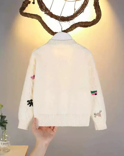 Trendy Kids Apparel Kids Clothing Girls' Sweater Cardigan