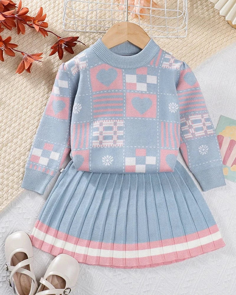 Trendy Kids Apparel Kids Clothing Girls Sweater Sets