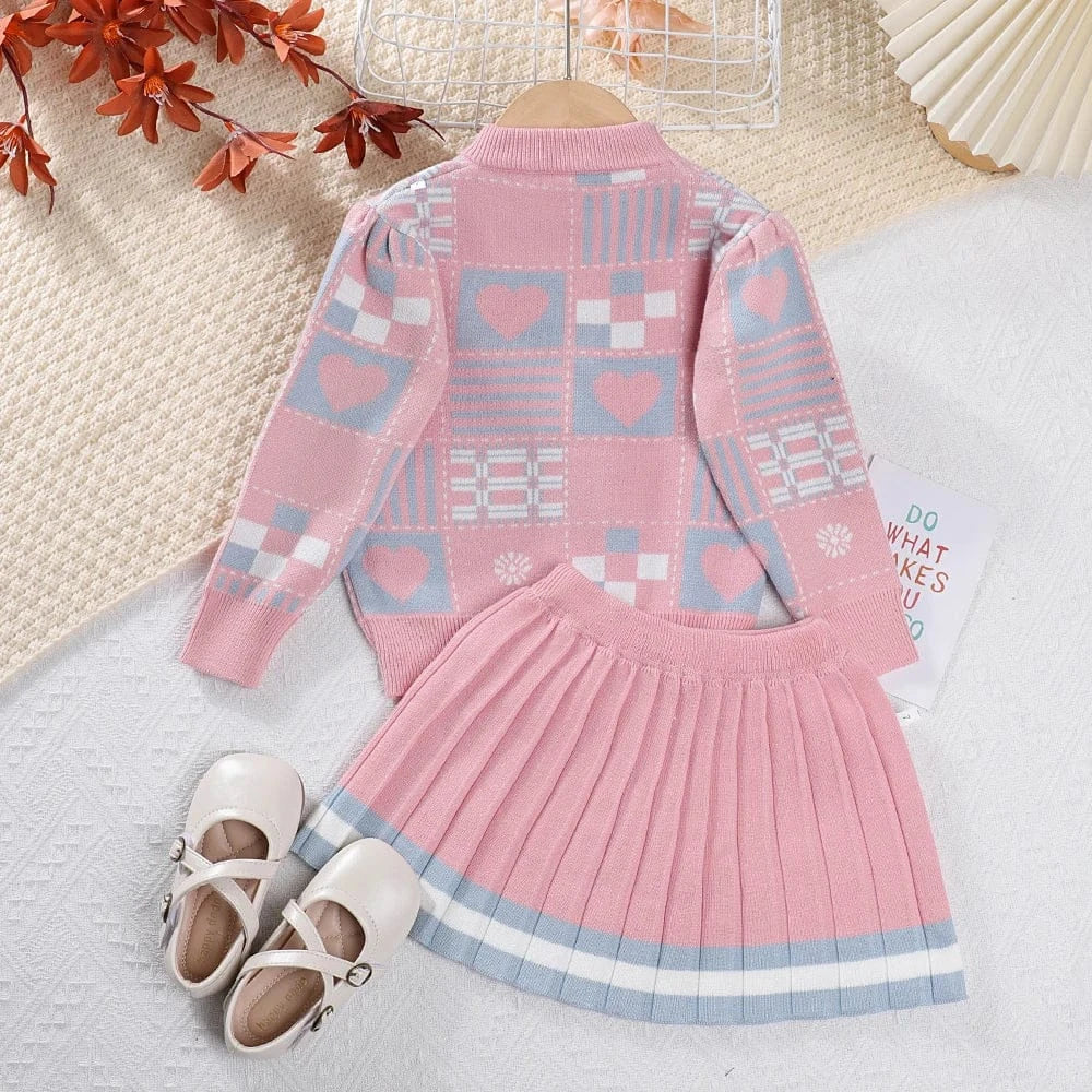 Trendy Kids Apparel Kids Clothing Girls Sweater Sets