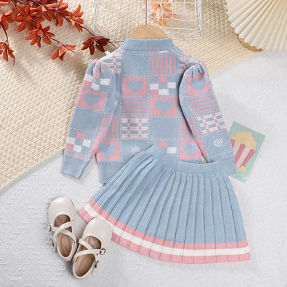 Trendy Kids Apparel Kids Clothing Girls Sweater Sets