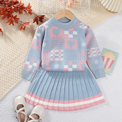 Trendy Kids Apparel Kids Clothing Girls Sweater Sets