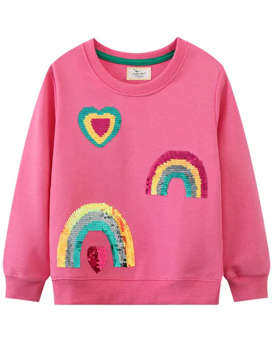 Trendy Kids Apparel Kids Clothing Girls Sweatshirts Long Sleeve