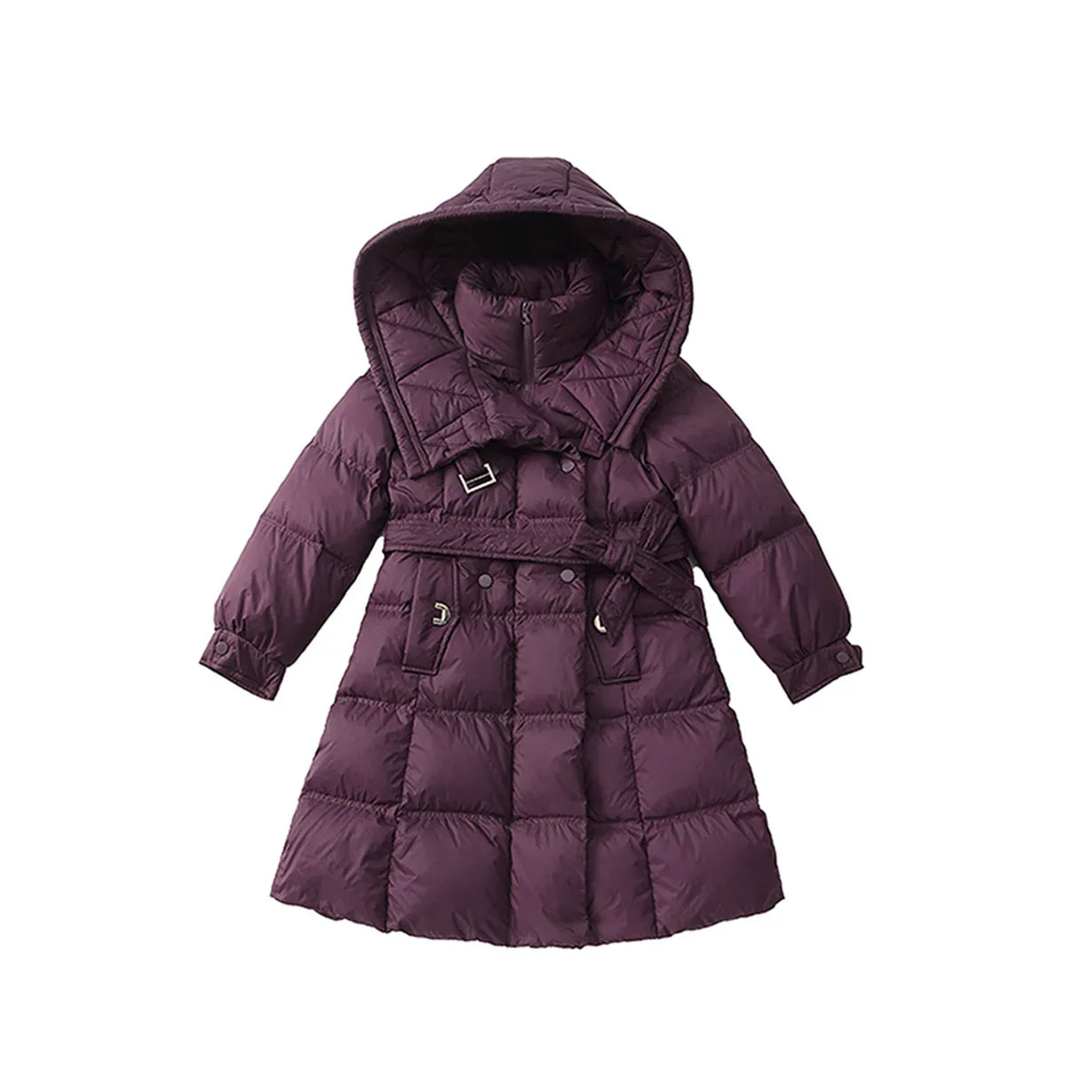 Trendy Kids Apparel Kids Clothing Girls' Thick Warm Cotton Padded Winter Parka