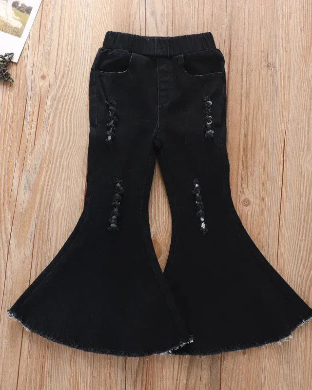 Trendy Kids Apparel Kids Clothing Girls Tight Denim Jeans