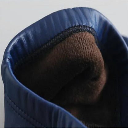 Trendy Kids Apparel Kids Clothing Girls Velvet-Lined Faux Leather Leggings