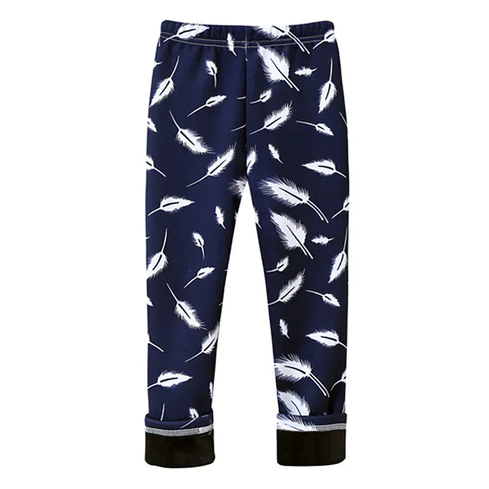 Trendy Kids Apparel Kids Clothing Girls Warm Plush Pants