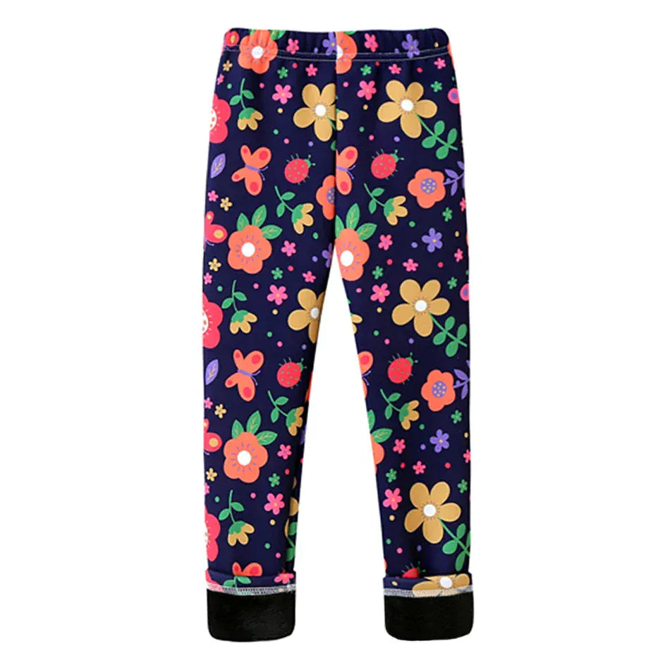 Trendy Kids Apparel Kids Clothing Girls Warm Plush Pants