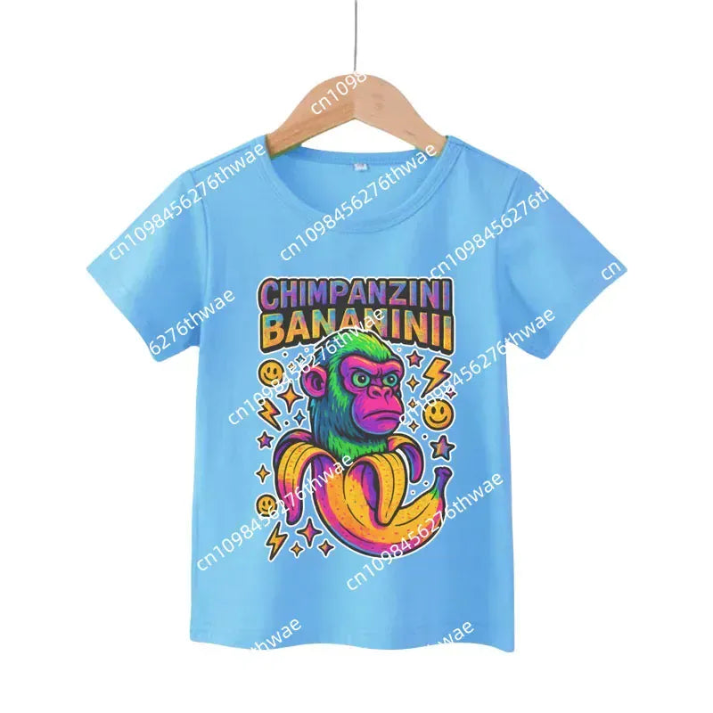 Trendy Kids Apparel Kids Clothing Italian Brainrot Boys T-shirt