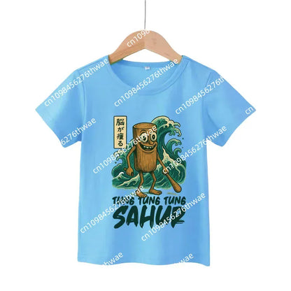 Trendy Kids Apparel Kids Clothing Italian Brainrot Boys T-shirt