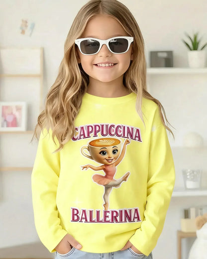 Trendy Kids Apparel Kids Clothing Italian Brainrot Long Sleeve T-Shirt