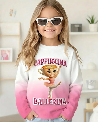 Trendy Kids Apparel Kids Clothing Italian Brainrot Long Sleeve T-Shirt