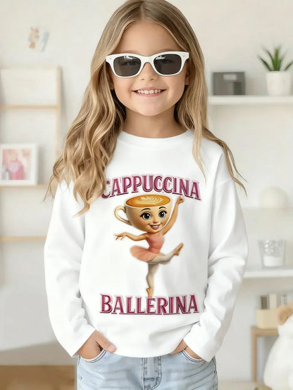 Trendy Kids Apparel Kids Clothing Italian Brainrot Long Sleeve T-Shirt