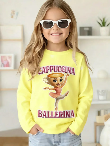 Trendy Kids Apparel Kids Clothing Italian Brainrot Long Sleeve T-Shirt