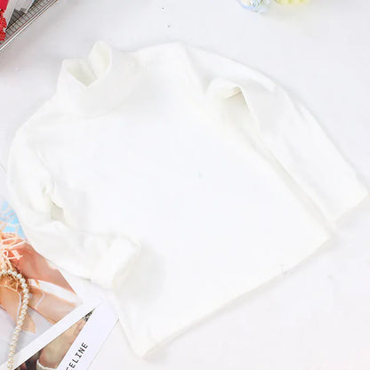 Trendy Kids Apparel Kids Clothing Kids' Basic Soft Turtleneck