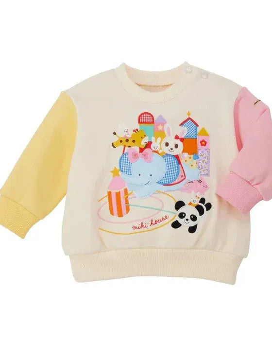 Trendy Kids Apparel Kids Clothing Kids' Cartoon Elephant Pirate Cotton Pullover