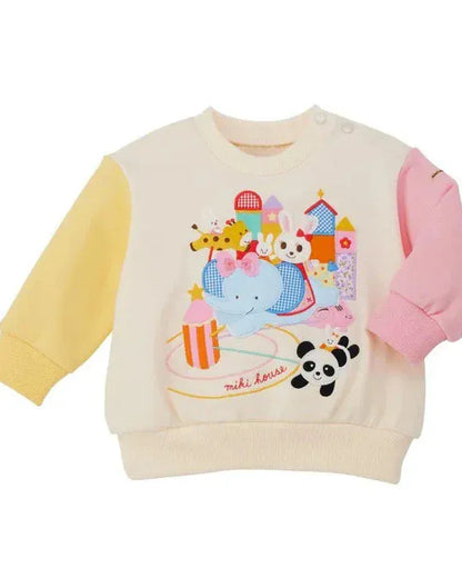 Trendy Kids Apparel Kids Clothing Kids' Cartoon Elephant Pirate Cotton Pullover