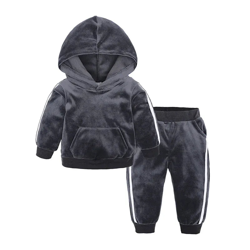 Trendy Kids Apparel Kids Clothing Kids Clothes Set Tracksuit