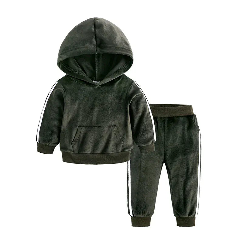 Trendy Kids Apparel Kids Clothing Kids Clothes Set Tracksuit
