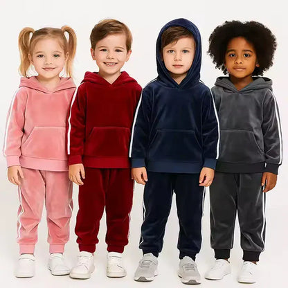 Trendy Kids Apparel Kids Clothing Kids Clothes Set Tracksuit