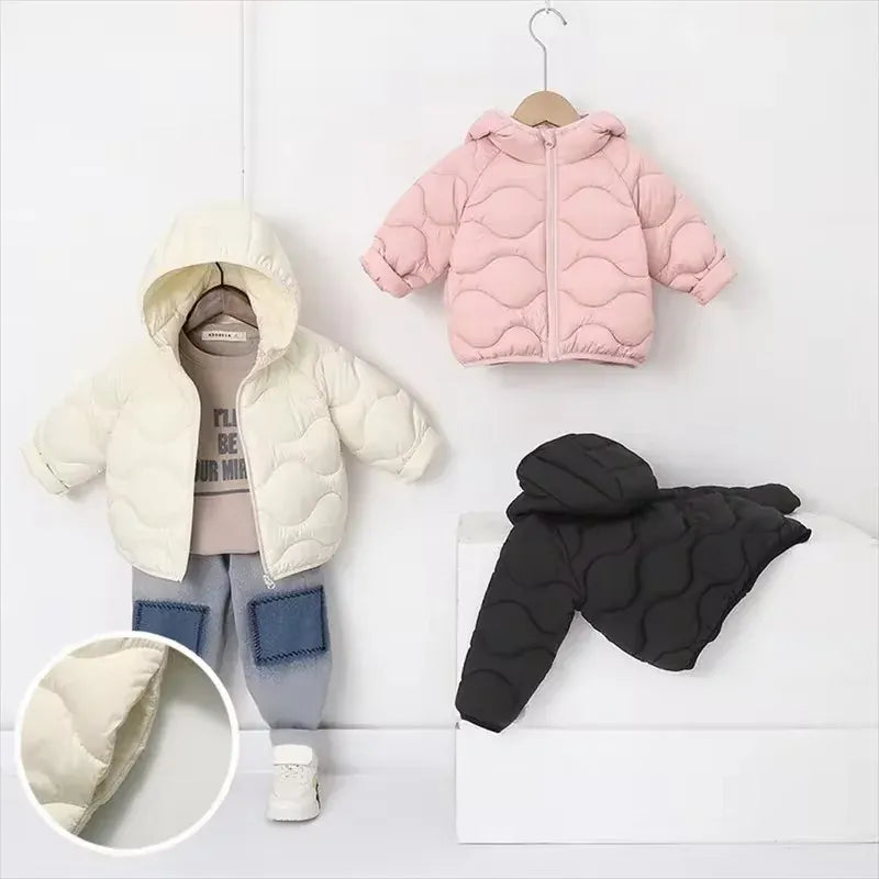 Trendy Kids Apparel Kids Clothing Kids Lightweight Padded Jacket