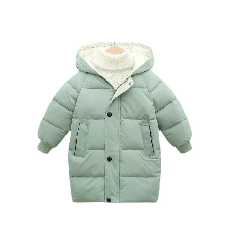 Trendy Kids Apparel Kids Clothing Kids' Long Cotton-Padded Winter Parka