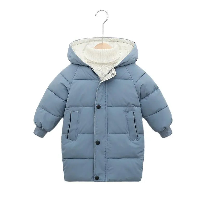 Trendy Kids Apparel Kids Clothing Kids' Long Cotton-Padded Winter Parka