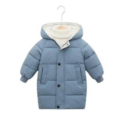Trendy Kids Apparel Kids Clothing Kids' Long Cotton-Padded Winter Parka