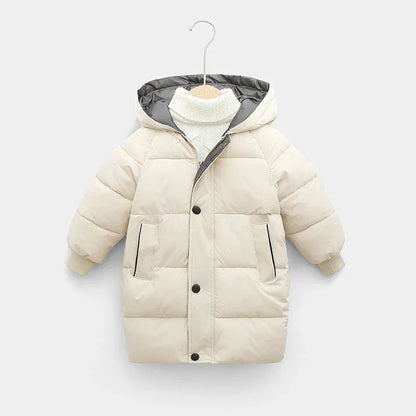 Trendy Kids Apparel Kids Clothing Kids' Long Cotton-Padded Winter Parka