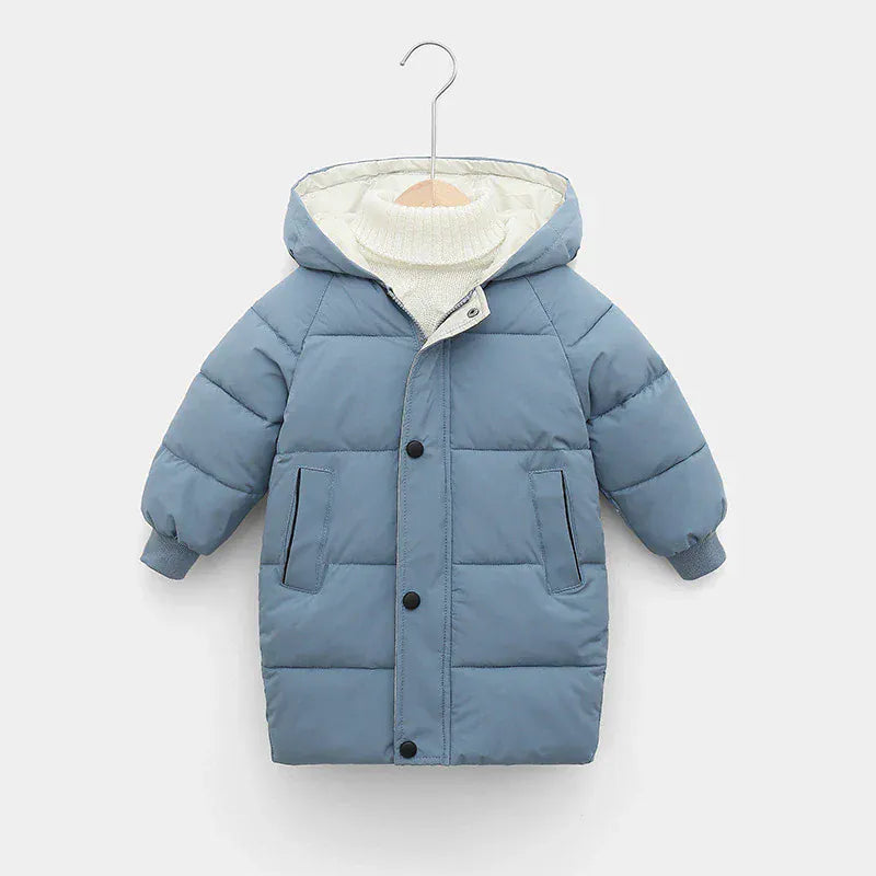 Trendy Kids Apparel Kids Clothing Kids' Long Cotton-Padded Winter Parka