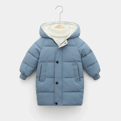 Trendy Kids Apparel Kids Clothing Kids' Long Cotton-Padded Winter Parka