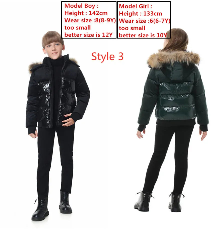 Trendy Kids Apparel Kids Clothing Kids Winter Down Parka