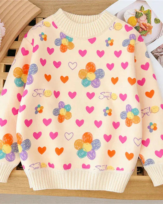 Trendy Kids Apparel Kids Clothing Knitted Sweater Girls'