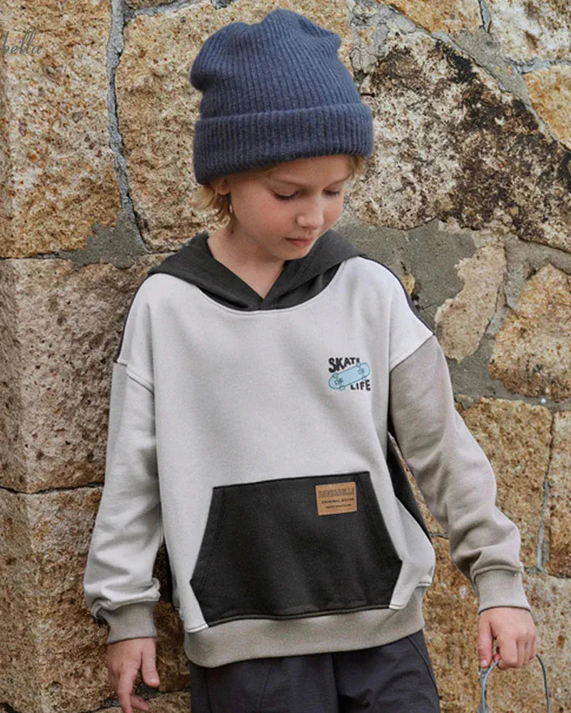 Trendy Kids Apparel Kids Clothing Long Sleeve Pullover Sweatshirt