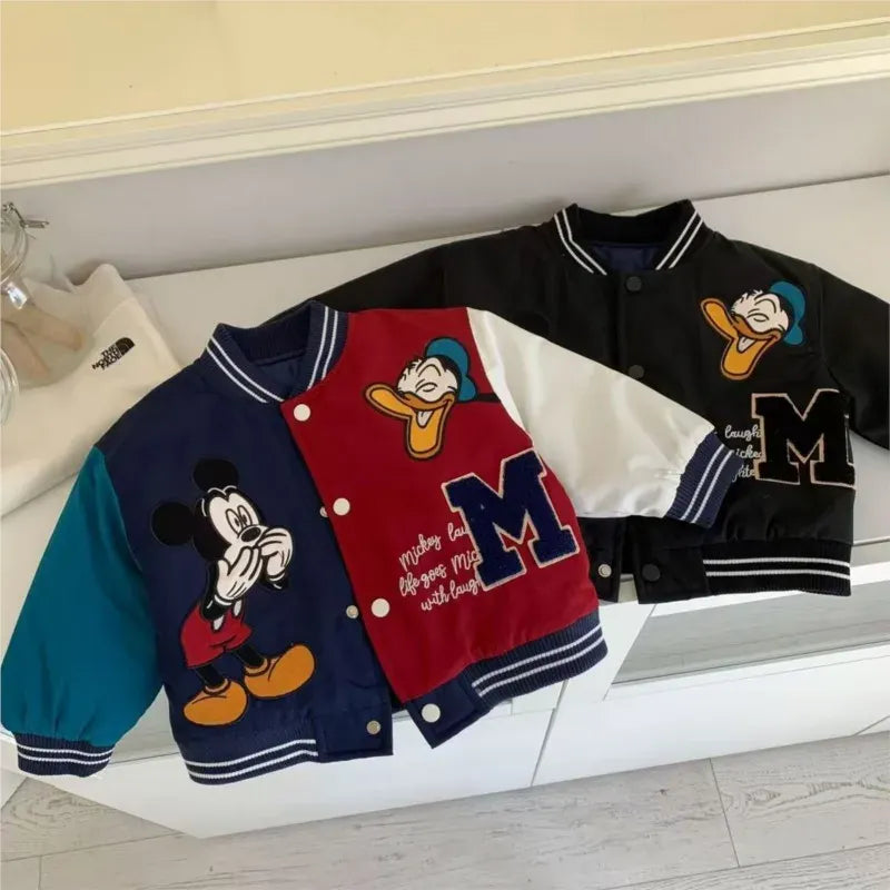 Trendy Kids Apparel Kids Clothing Mickey print Children Cartoon Jacket
