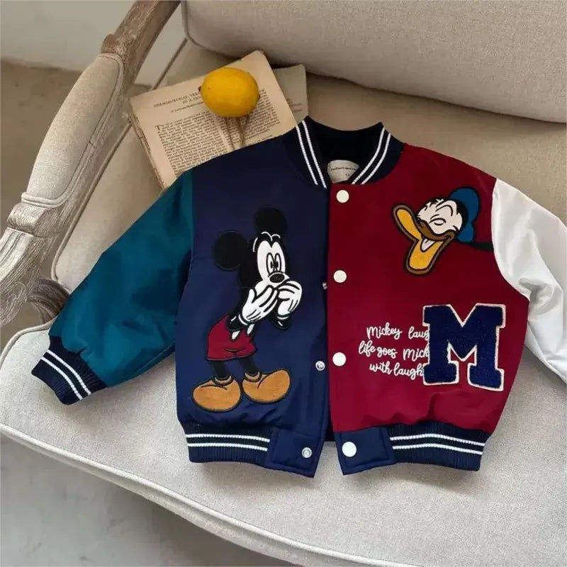 Trendy Kids Apparel Kids Clothing Mickey print Children Cartoon Jacket