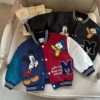 Trendy Kids Apparel Kids Clothing Mickey print Children Cartoon Jacket