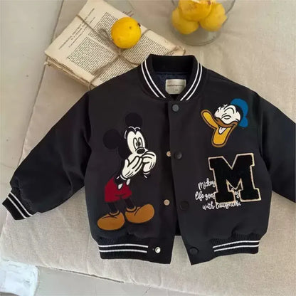 Trendy Kids Apparel Kids Clothing Mickey print Children Cartoon Jacket