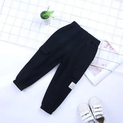 Trendy Kids Apparel Kids Clothing New Cotton Cargo Pants
